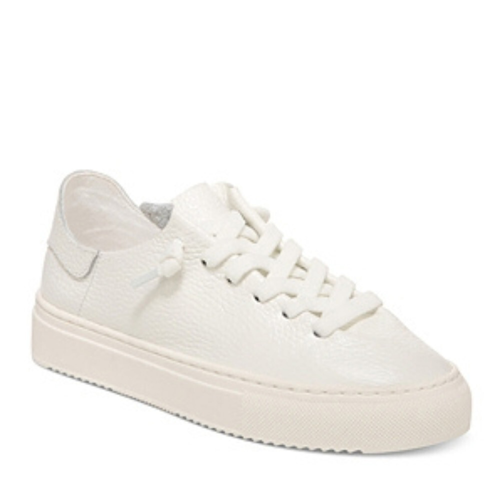 Sam Edelman Poppy Sneaker Kids US 13 White Leather Low Top Platform Shoes GAL405